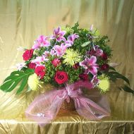 中秋节鲜花,佳节快乐